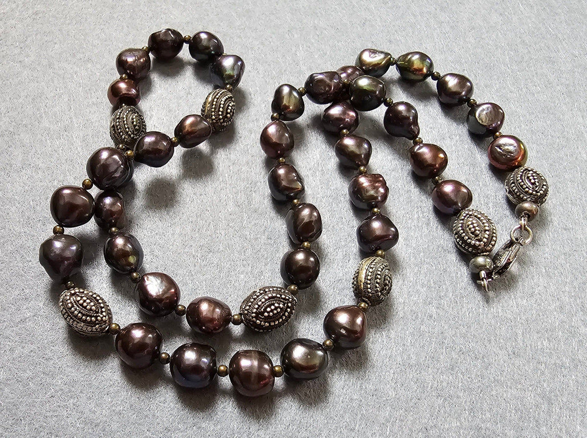 ネックレス・チョーカー BLACKPURPLE DESEVEN PEARL NECKLACE BBH4941 BLACKPURPLE DESEVEN PEARL NECKLACE BBH4941 (BLACKPURPLE